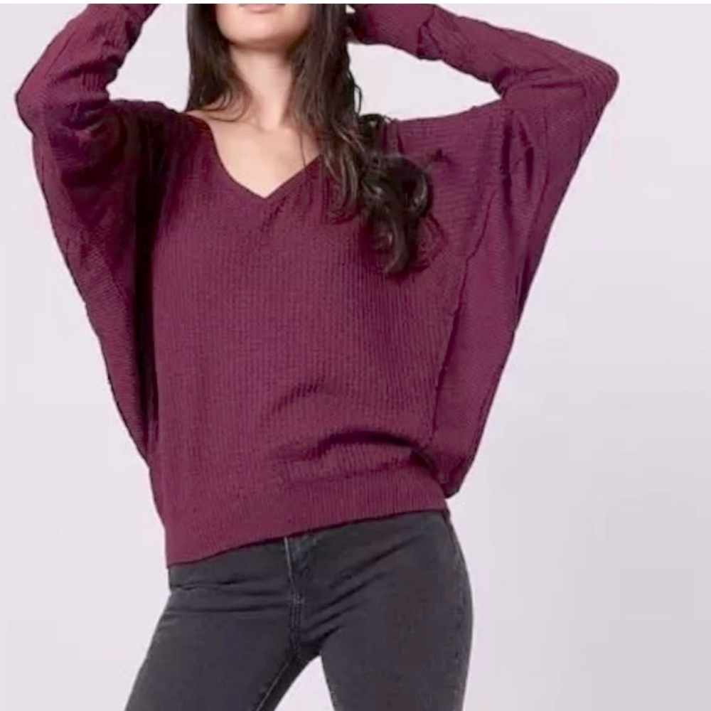 Free People Santa Clara Thermal in Mulberry
